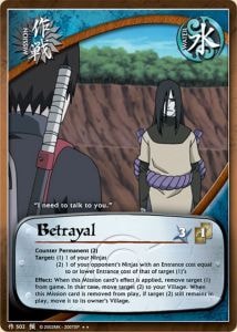 Betrayal card artwork