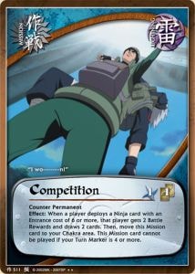 Competition card artwork