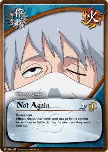 Not Again card artwork