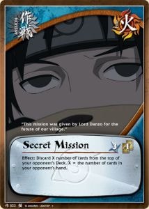 Secret Mission card artwork