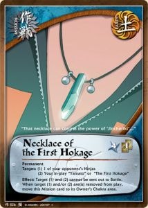 Necklace of the First Hokage card artwork