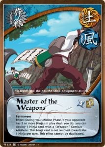 Master of the Weapons card artwork