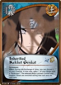 Inherited Kekkei Genkai card artwork