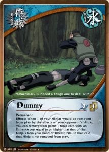 Dummy card artwork
