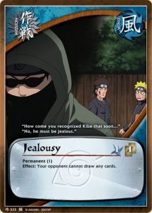 Jealousy card artwork