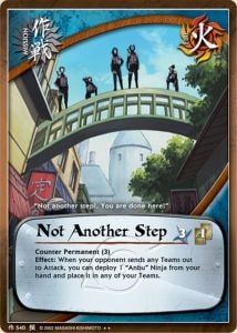 Not Another Step! card artwork