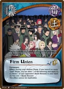 Firm Union card artwork