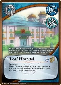 Leaf Hospital card artwork