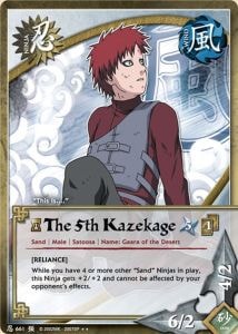 The 5th Kazekage card artwork