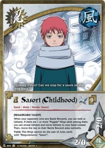 Sasori (Childhood) card artwork