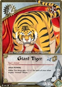 Giant Tiger card artwork