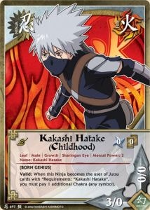 Kakashi Hatake (Childhood) card artwork