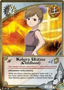 Koharu Utatane (Childhood) card artwork