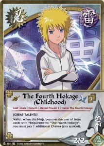 The Fourth Hokage (Childhood) card artwork