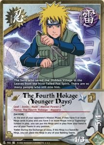 The Fourth Hokage (Younger Days) card artwork