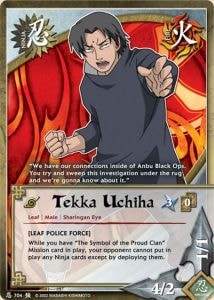 Tekka Uchiha card artwork