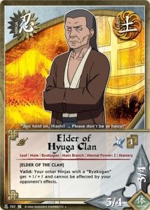 Elder of Hyuga Clan card artwork