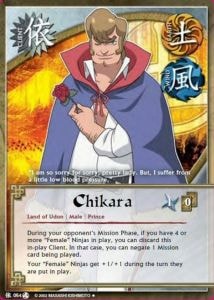 Chikara card artwork