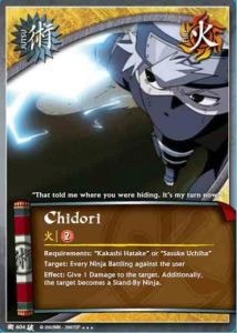 Chidori card artwork