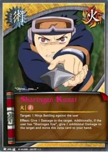 Sharingan Kunai card artwork