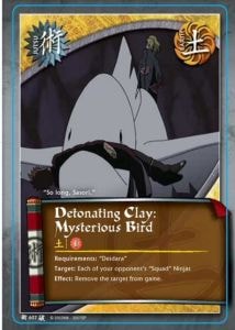 Detonating Clay: Mysterious Bird card artwork