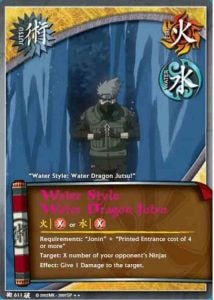 Water Style: Water Dragon Jutsu card artwork