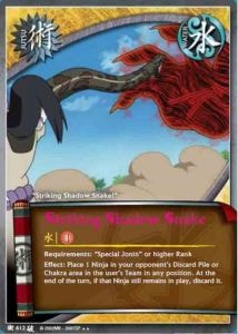 Striking Shadow Snake card artwork