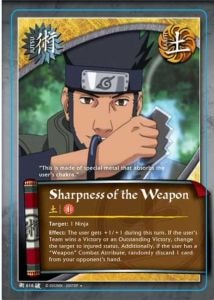 Sharpness of the Weapon card artwork