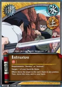 Intrusion card artwork