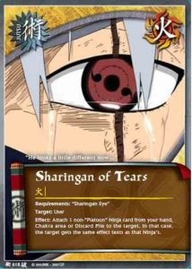 Sharingan of Tears card artwork