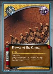 Power of the Clones card artwork