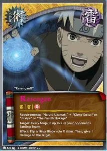 Rasengan card artwork