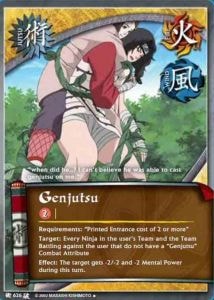 Genjutsu card artwork