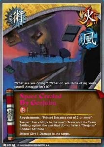Space Created By Genjutsu card artwork