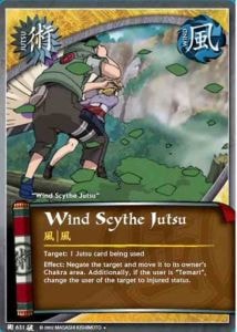 Wind Scythe Jutsu card artwork