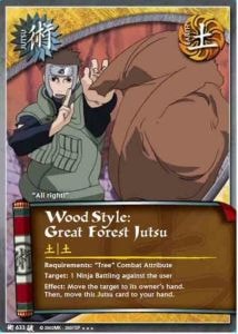 Wood Style: Great Forest Jutsu card artwork