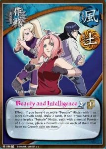 Beauty and Intelligence card artwork
