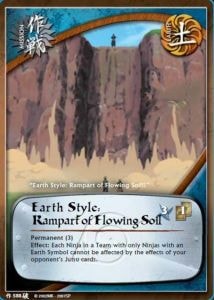 Earth Style: Rampart of Flowing Soil card artwork