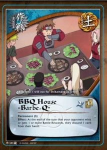 BBQ House Barbe-Q card artwork