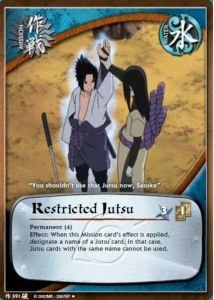 Restricted Jutsu card artwork