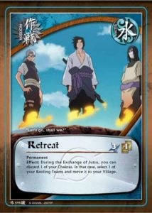 Retreat card artwork