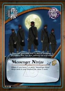 Messenger Ninjas card artwork