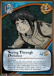 Seeing Through Distance card artwork
