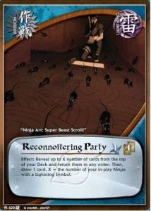 Reconnoitering Party card artwork