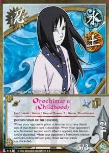 Orochimaru (Childhood) card artwork