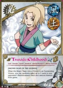 Tsunade (Childhood) card artwork
