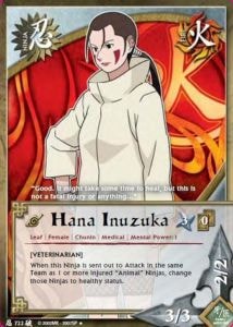 Hana Inuzuka card artwork