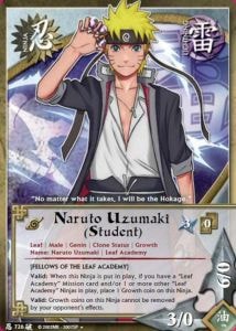 Naruto Uzumaki (Student) card artwork