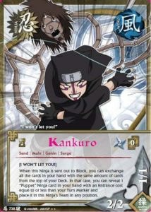 Kankuro card artwork
