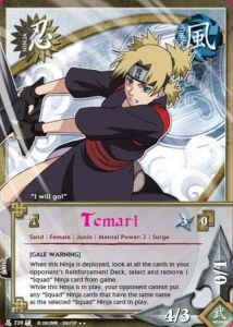 Temari card artwork